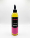 Kinkskrown black castor oil with vitamin E, 4 oz bottle